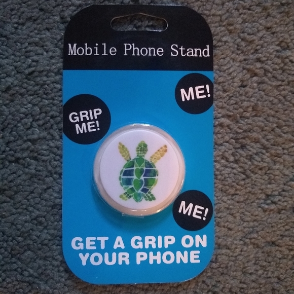 Green Turtle Phone Stand - Picture 4 of 5